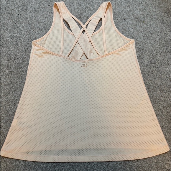 CALIA by Carrie Underwood Light Pink Strappy Tank Top - Picture 4 of 5